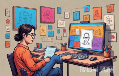 户能够操纵自带素材进行视频创做